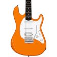 Sterling By Music Man Intro Series Cutlass Electric Guitar - Sunrise Orange Sale