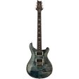 PRS 2024 Custom 24 10 Top Electric Guitar, Faded Whale Blue Online Hot Sale