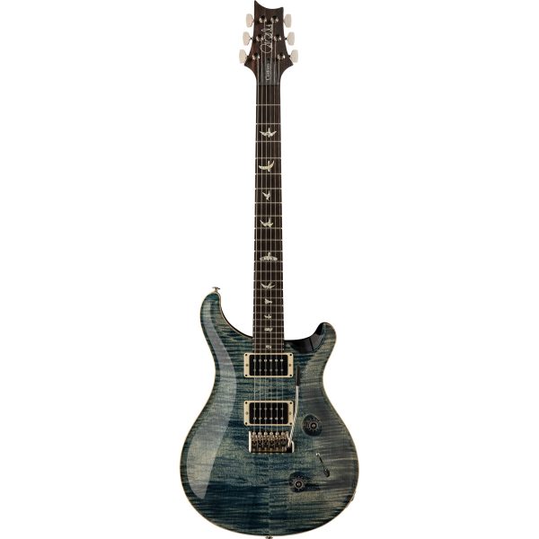 PRS 2024 Custom 24 10 Top Electric Guitar, Faded Whale Blue Online Hot Sale