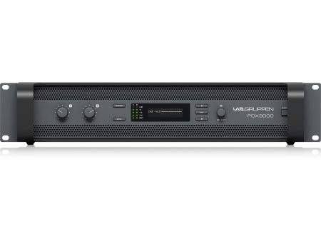 Lab Gruppen PDX3000 3000W, Two-Channel Amplifier with DSP Control For Sale