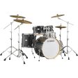 Yamaha Tour Custom Maple 4pc Standard Shell Pack - Licorice Satin Sale