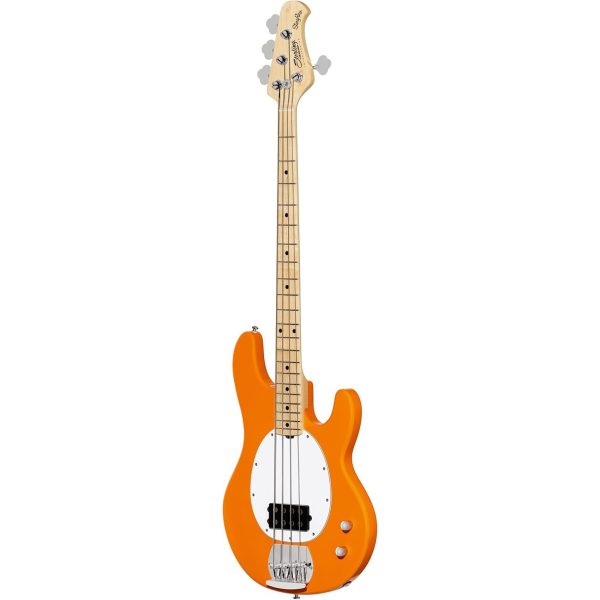 Sterling By Music Man Intro Series Stingray Bass Guitar - Sunrise Orange For Discount