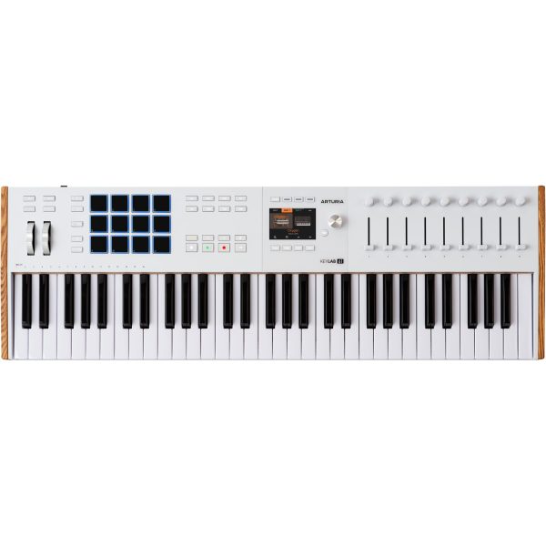 Arturia Keylab 61 MK3 Midi Controller - White For Sale