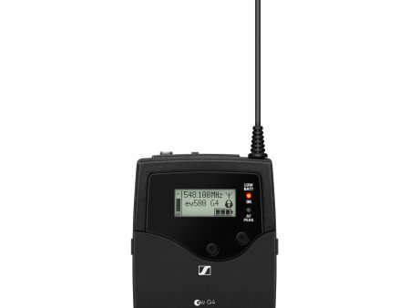 Sennheiser SK 500 G4 Wireless Bodypack Transmitter AW+: (470 to 558 MHz) Supply