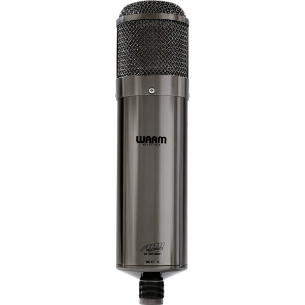 Warm Audio WA-47 Large-Diaphragm Tube Condenser Mic - Limited Edition Titanium Online now