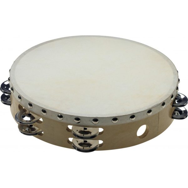 Stagg STA-1210 10-Inch Pre-tuned Wooden Tambourine Cheap