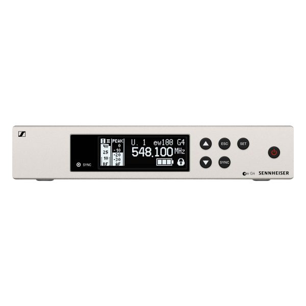 Sennheiser EM 100 G4 Wireless UHF True Diversity Rackmount Receiver G (EM100G4G) Supply