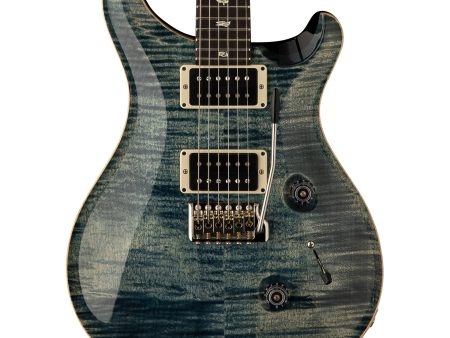 PRS 2024 Custom 24 10 Top Electric Guitar, Faded Whale Blue Online Hot Sale