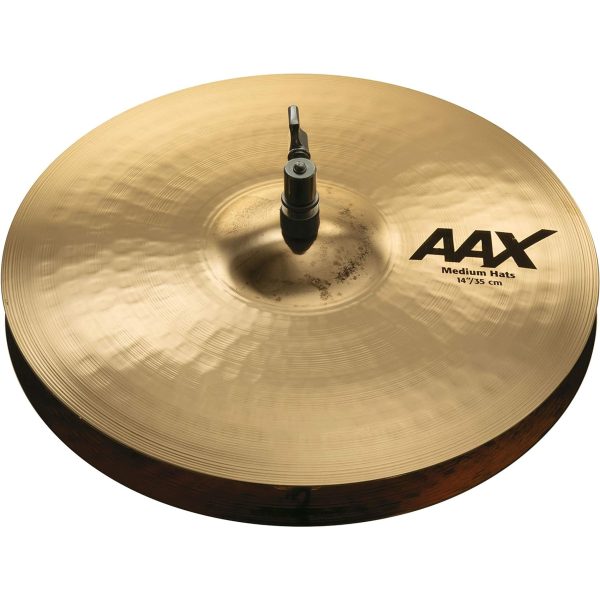 Sabian AAX Medium Hi-Hat Cymbals - 14” Online now