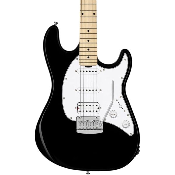 Sterling By Music Man Intro Series Cutlass Electric Guitar - Black Fashion