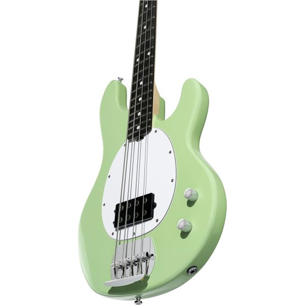 Sterling By Music Man Intro Series Stingray Bass Guitar - Misty Green Supply