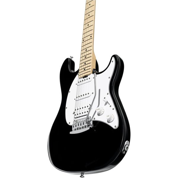 Sterling By Music Man Intro Series Cutlass Electric Guitar - Black Fashion