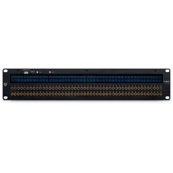 Black Lion Audio PBR TT LIT Patchbay with Programmable LED Hot on Sale