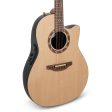 Ovation USA Pro Series Legend E-Acoustic Guitar - Natural Online Sale