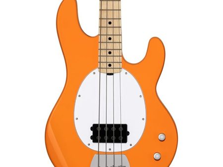 Sterling By Music Man Intro Series Stingray Bass Guitar - Sunrise Orange For Discount