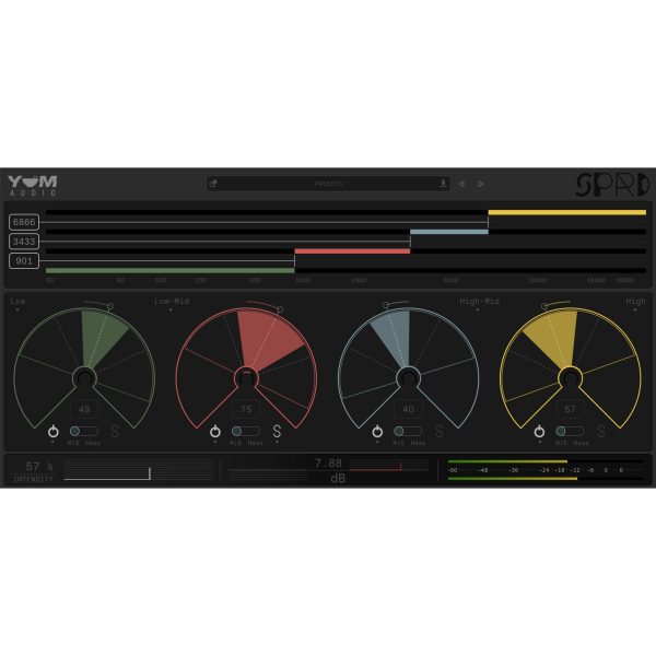 Yum Audio Spread - Intuitive Multiband Stereo Controller Fashion