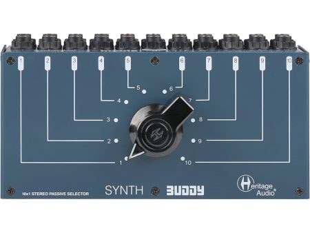 Heritage Audio Synth Buddy - 10x1 Passive Stereo Selector Fashion