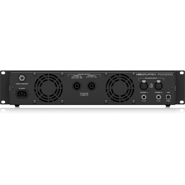 Lab Gruppen PDX3000 3000W, Two-Channel Amplifier with DSP Control For Sale