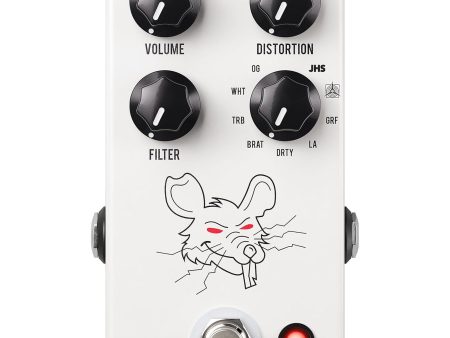 JHS Packrat White Version - Multi-Rat Distortion Pedal on Sale