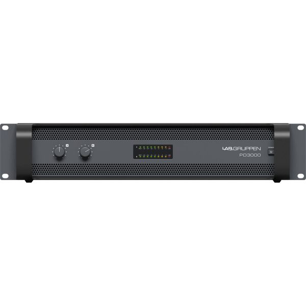 Lab Gruppen PD3000 Two-Channel 3000W Power Amplifier with SM-GO Power Management Supply