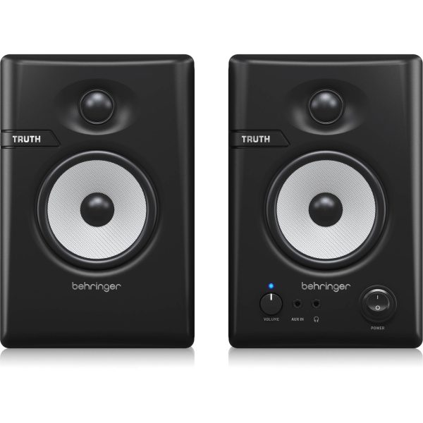 Behringer TRUTH 3.5 BT Powered Studio Monitors with Bluetooth - Pair, Black Online