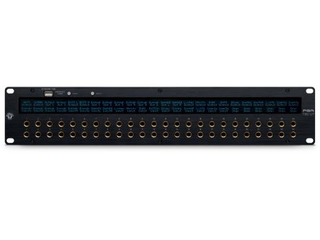 Black Lion Audio PBR TRS3 LIT - 3 Way TRS Patchbay with Programmable LED Fashion