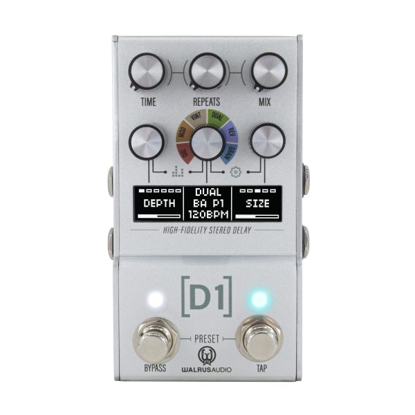 Walrus Audio Mako Series MKII - D1 High-Fidelity Delay Pedal Sale