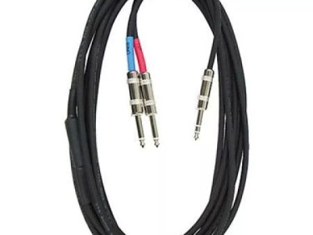 Rapco Neutrik 10 Foot Y Cable TRS 1 4  - TS 1 4  Online now