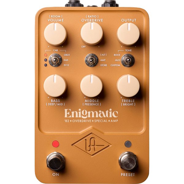 Universal Audio Enigmatic ‘82 Overdrive Special Amp Pedal Online Sale