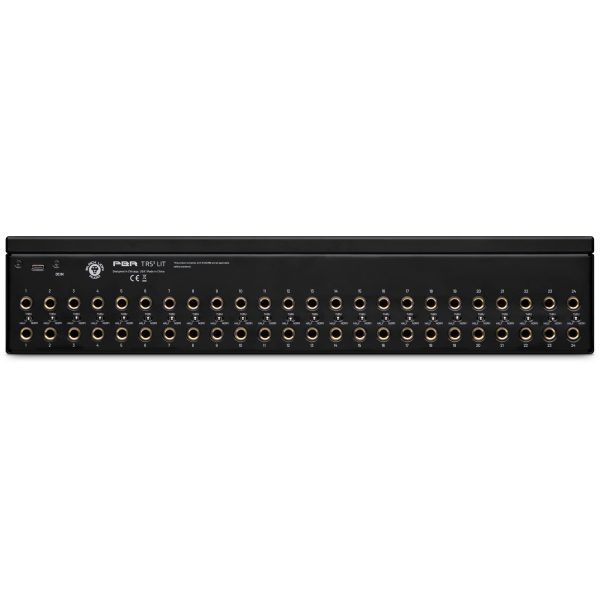 Black Lion Audio PBR TRS3 LIT - 3 Way TRS Patchbay with Programmable LED Fashion