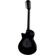 Taylor T5z-12 Classic DLX Special Edition Guitar - Black Fashion