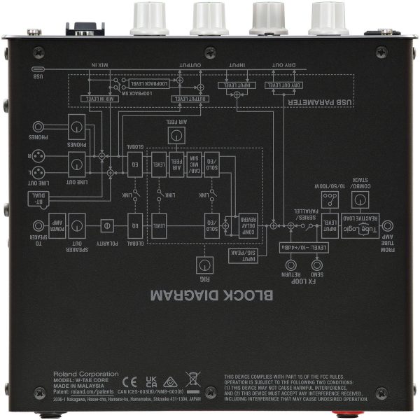 BOSS WAZA Tube Amp Expander Core Reactive Load Box and Cabinet Modeler Online