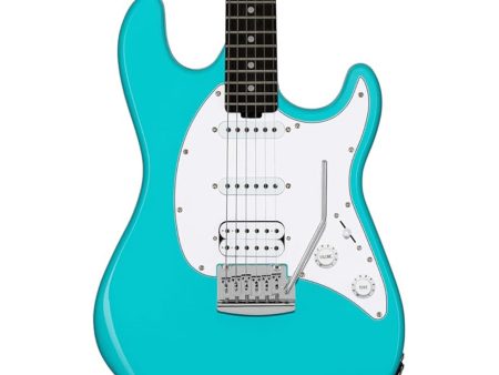 Sterling By Music Man Intro Series Cutlass Electric Guitar - Electric Blue Hot on Sale