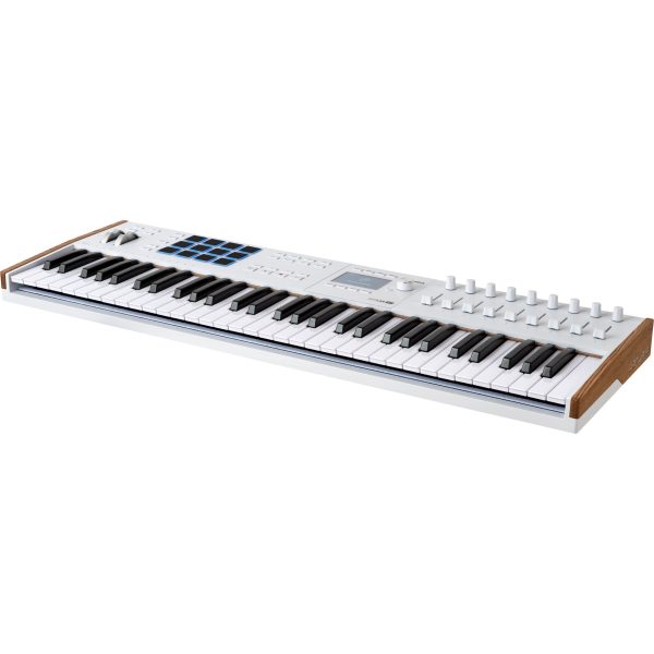 Arturia Keylab 61 MK3 Midi Controller - White For Sale