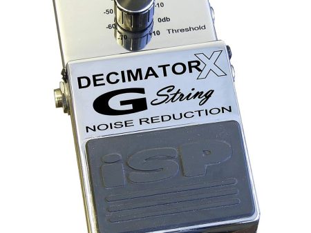 ISP Technologies Decimator X G-String Noise Reduction Pedal Fashion