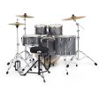 Pacific Drums & Percussion MainStage Complete Drum Kit - Twisted Graphite Hot on Sale