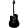 Takamine Legacy EF341SC Left Handed Acoustic Electric Guitar - Gloss Black Hot on Sale