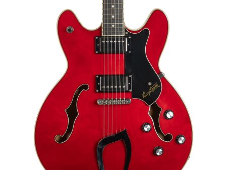 Hagstrom Viking Semi-Hollow Electric Guitar - Cherry Online Hot Sale