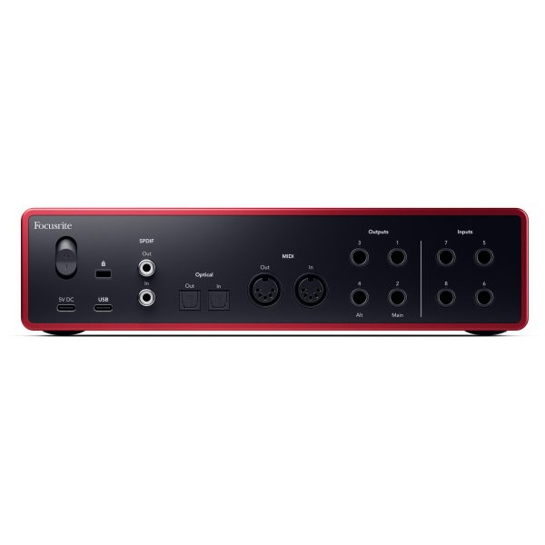 Focusrite Scarlett 18i16 4th Gen 18x16 USB Audio Interface Online now