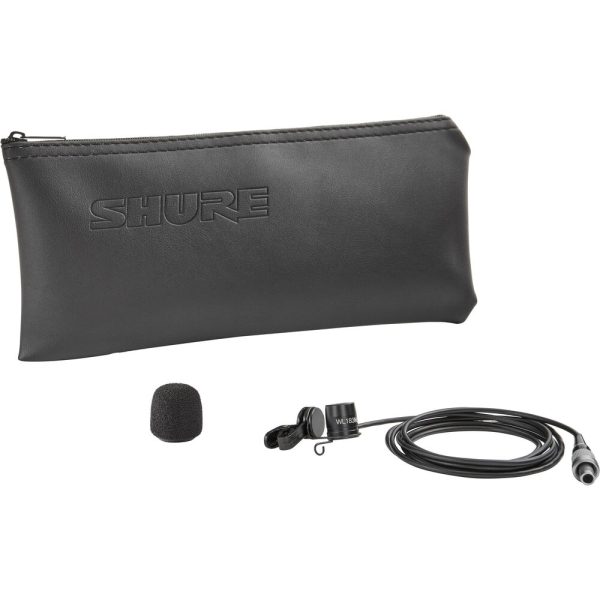 Shure WL183m Omnidirectional Lavalier Microphone with LEMO Connector - Black Online now