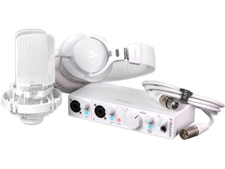 Arturia Minifuse Recording Pack - White Online Hot Sale