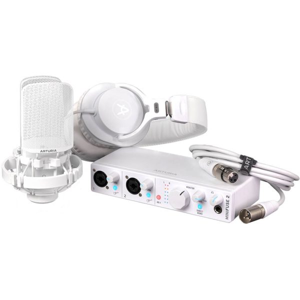 Arturia Minifuse Recording Pack - White Online Hot Sale