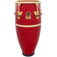 Latin Percussion Fausto Cuevas 11  Quinto - Arena Red Hot on Sale