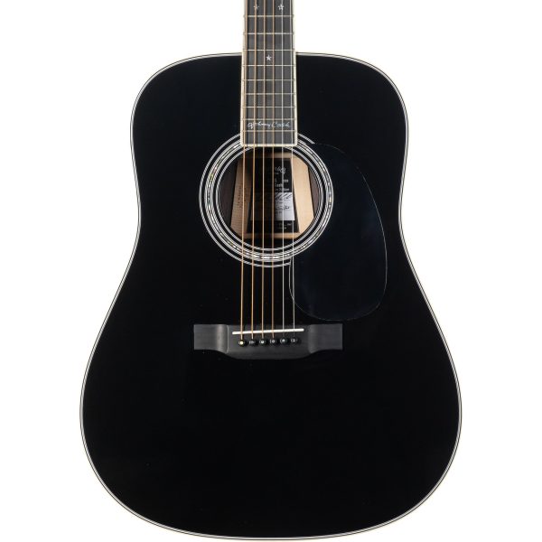 Martin D-35 Johnny Cash Acoustic Guitar - Black For Cheap