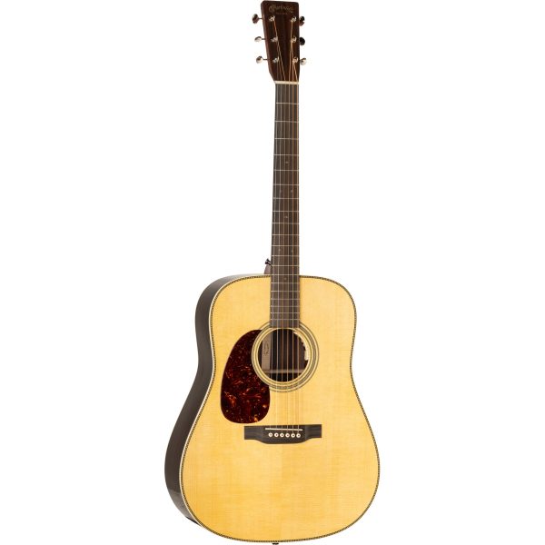 Martin HD-28E Dreadnought Left-Handed Acoustic Electric Guitar - Natural Cheap