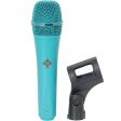 Telefunken M80 Supercardioid Dynamic Handheld Vocal Microphone, Turquoise Fashion