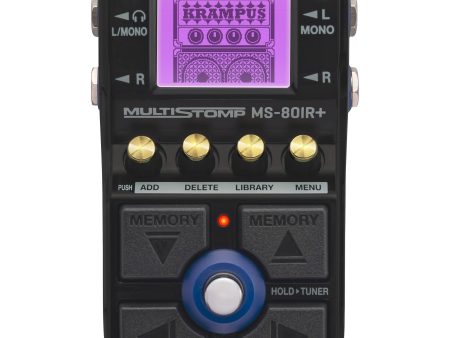 Zoom MS-80IR+ Multistop Pedal for Guitar Hot on Sale