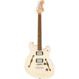 Squier Affinity Series Starcaster Deluxe Semi-Hollowbody - Laurel Fingerboard, Olympic White For Discount