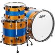 Ludwig Classic Maple Limited Edition 3-Piece Shell Kit - Blue Gold Blue Sparkle Sale