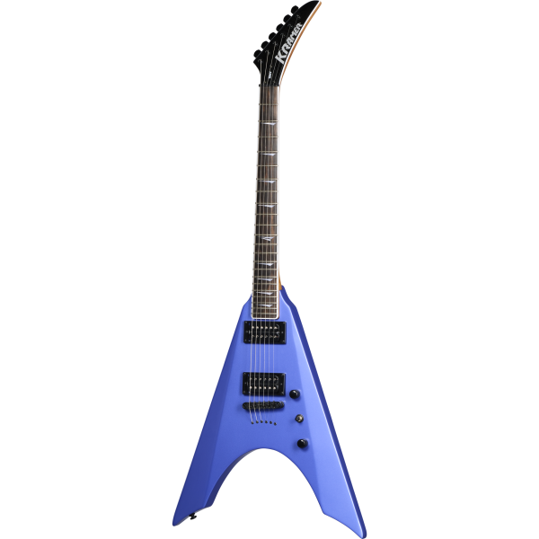 Kramer Nite-V Electric Guitar - Royal Blue Metallic on Sale